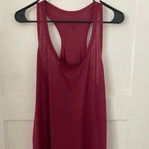 Lululemon All Love Tank - Ruby - Size 10